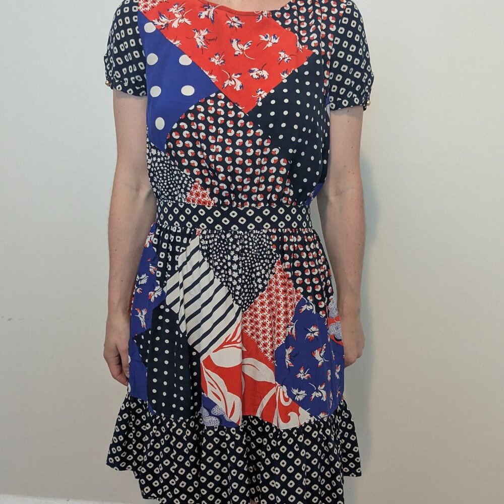 Colorful Patchwork Dress